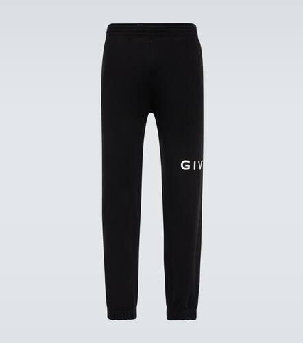 Pantaloni sportivi in jersey di cotone - Givenchy - Modalova