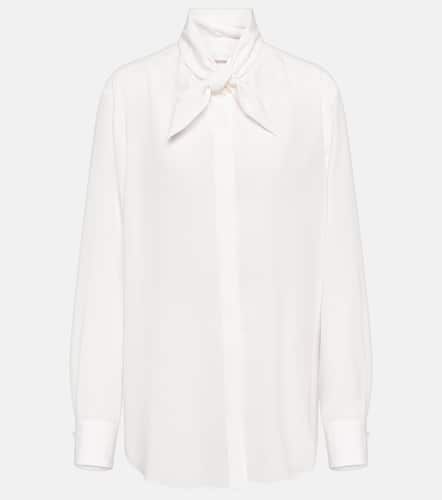 ChloÃ© Tie-neck silk shirt - Chloe - Modalova