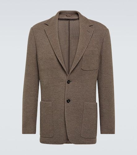 Blazer aus Wolle und Kaschmir - Canali - Modalova