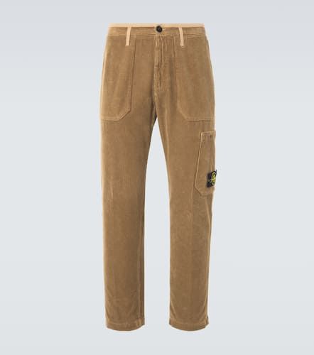 Compass cotton corduroy cargo pants - Stone Island - Modalova