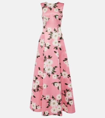 Nodin floral taffeta gown - Emilia Wickstead - Modalova