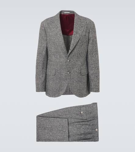 Prince of Wales check wool-blend suit - Brunello Cucinelli - Modalova