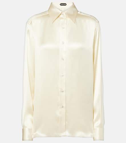 Tom Ford Bluse aus Seiden-Charmeuse - Tom Ford - Modalova