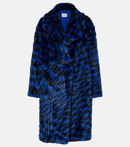 Printed faux fur coat - Diane von Furstenberg - Modalova