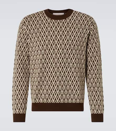 Toute La V virgin wool sweater - Valentino - Modalova