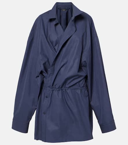 Cotton poplin shirt dress - Balenciaga - Modalova