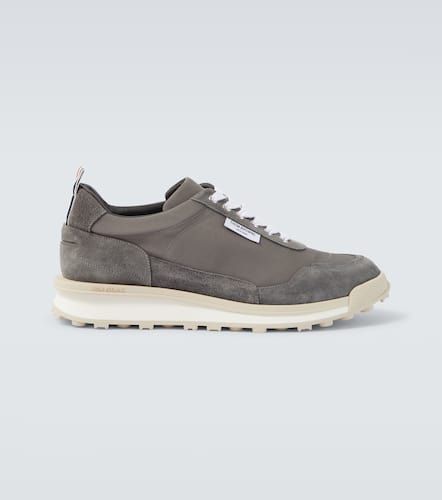 Thom Browne Suede-trimmed sneakers - Thom Browne - Modalova