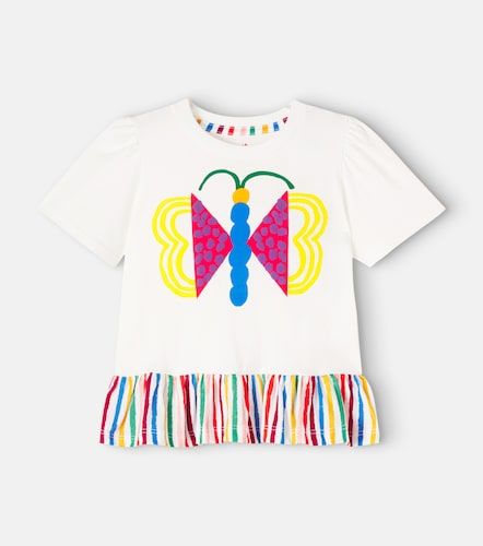 Fábula Top Silk Borboiris de algodón estampado - Fabula - Modalova