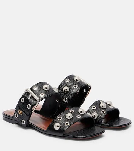 Nellcote studded leather sandals - Valentino Garavani - Modalova