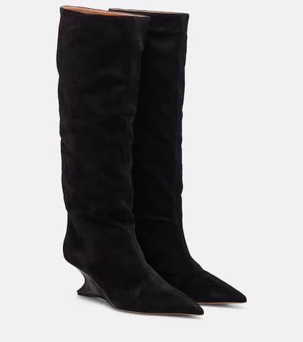 Nina 50 suede knee-high boots - Paris Texas - Modalova