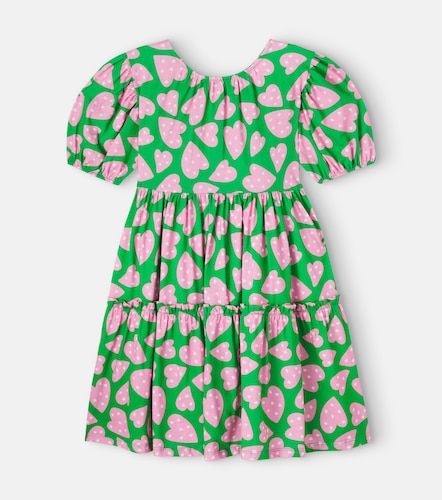 Fábula Vestido Malha Corazones de algodón - Fabula - Modalova