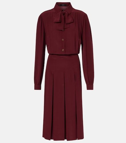 Midikleid aus Crêpe de Chine aus Seide - Gucci - Modalova