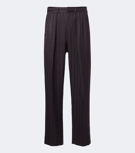 Pantalones de traje rectos en jacquard a rayas - Tom Ford - Modalova