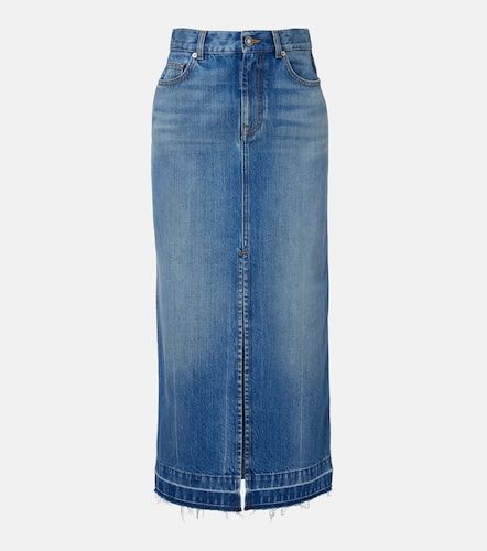 Givenchy High-rise denim midi skirt - Givenchy - Modalova