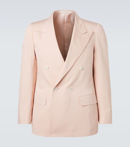 Richard double-breasted silk blazer - Umit Benan - Modalova