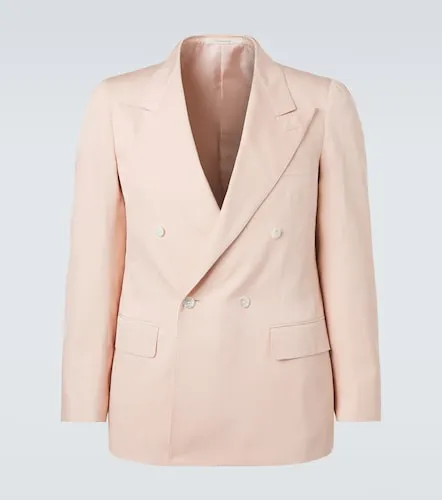 Richard double-breasted silk blazer - Umit Benan - Modalova