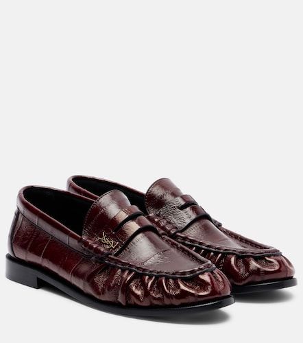 Le Loafer eel leather penny loafers - Saint Laurent - Modalova
