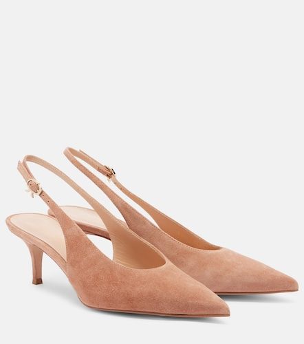 Robbie suede slingback pumps - Gianvito Rossi - Modalova