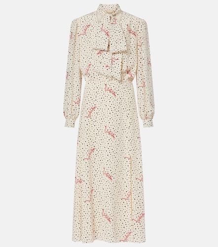Midikleid aus Crêpe de Chine aus Seide - Valentino Garavani - Modalova