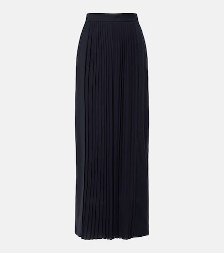 Pleated virgin wool wide-leg pants - Max Mara - Modalova