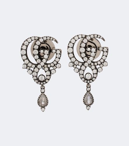 GG Marmont embellished earrings - Gucci - Modalova