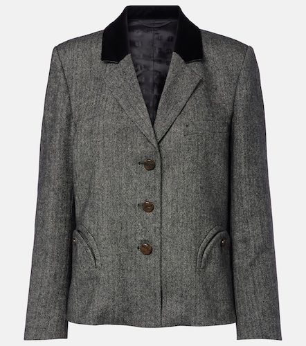 Shelley wool-blend tweed blazer - Blaze Milano - Modalova