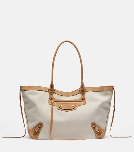 Le City Beach Medium canvas tote bag - Balenciaga - Modalova