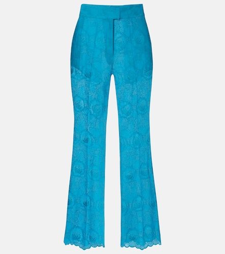 Pantaloni regular in cotone sangallo - Valentino Garavani - Modalova