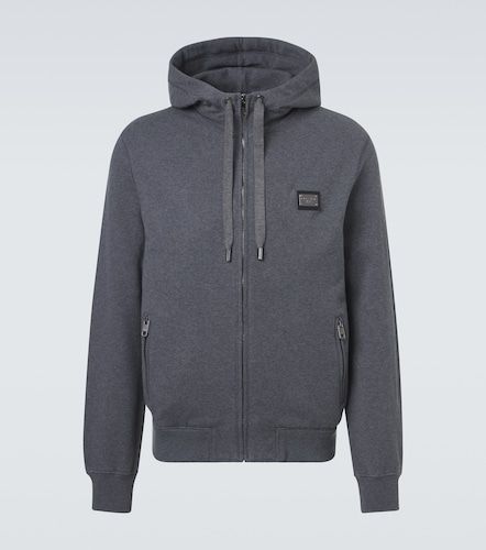 Sudadera de jersey de algodón con capucha - Dolce&Gabbana - Modalova