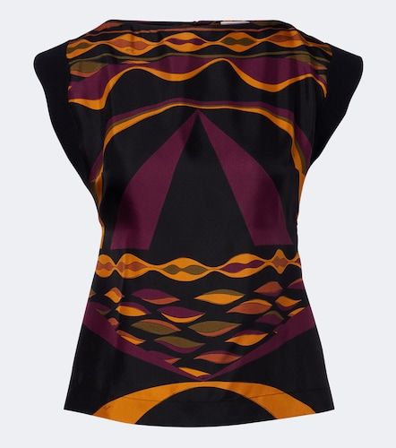 Pucci Top Dune in twill di seta - Pucci - Modalova