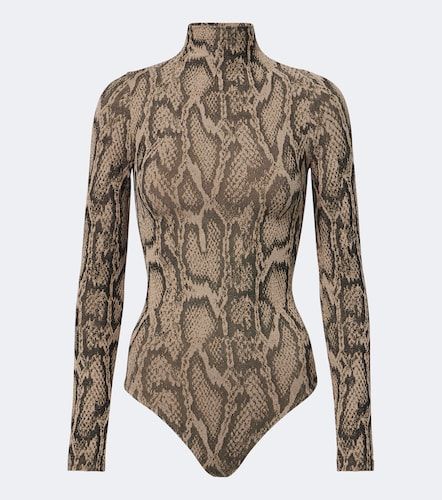 Snake-print jacquard bodysuit - Wolford - Modalova