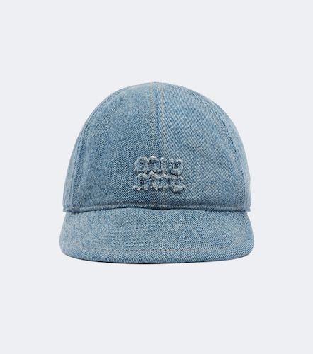 Miu Miu Gorra de denim - Miu Miu - Modalova