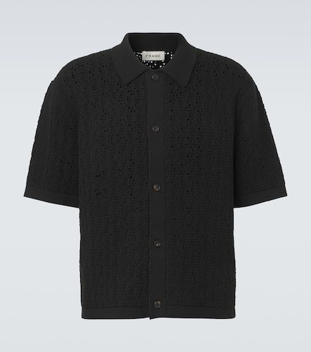 Frame Polo in misto cotone crochet - Frame - Modalova