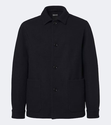 Zegna Alpe cashmere and wool jacket - Zegna - Modalova