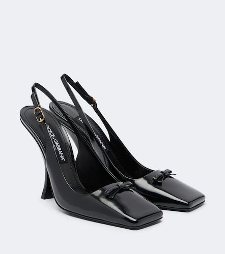 Pumps slingback in vernice - Dolce&Gabbana - Modalova