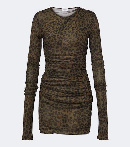Abito corto in jersey di tulle - Saint Laurent - Modalova