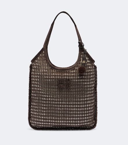 Ivy crochet raffia-effect shopper - Miu Miu - Modalova