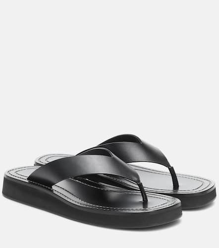 Ginza leather platform slides - The Row - Modalova