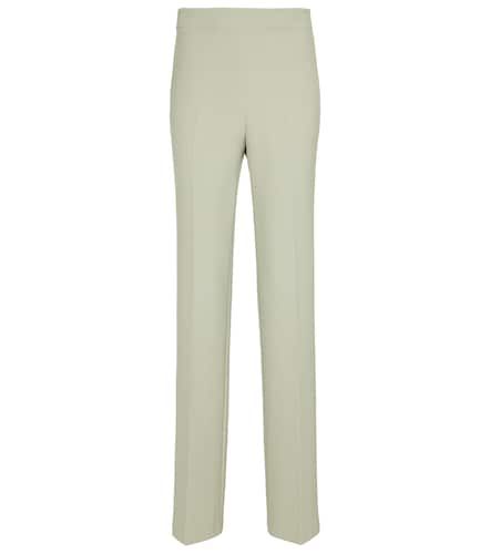 Goldie high-rise straight crÃªpe pants - Safiyaa - Modalova