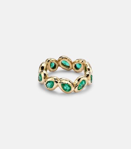Anello eternity Nesting Gem in 18kt con smeraldi - Octavia Elizabeth - Modalova