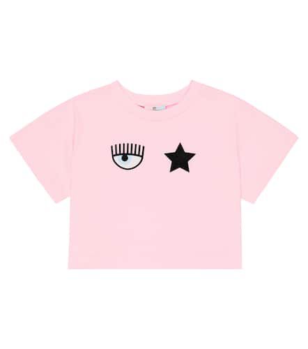 X Chiara Ferragni - T-shirt in jersey - Monnalisa - Modalova