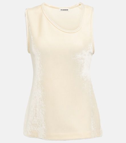 Jil Sander Tank top in velluto - Jil Sander - Modalova