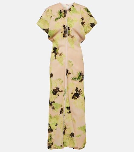 Victoria Beckham Floral midi dress - Victoria Beckham - Modalova