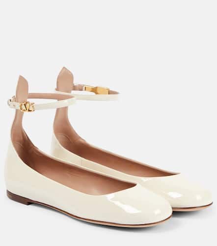 Tan-Go patent leather ballet flats - Valentino Garavani - Modalova