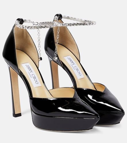 Saeda 125 embellished platform pumps - Jimmy Choo - Modalova