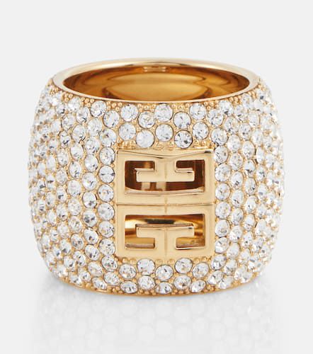 G crystal-embellished ring - Givenchy - Modalova