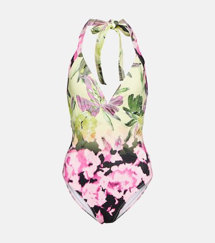 Floral printed swimsuit - Dries Van Noten - Modalova