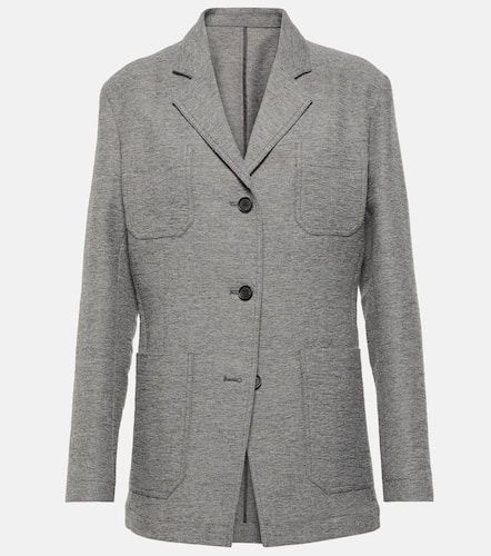 Toteme Fitted wool-blend blazer - Toteme - Modalova