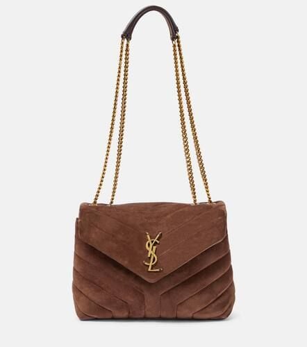 Loulou Small suede shoulder bag - Saint Laurent - Modalova