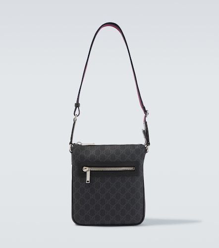 Borsa a tracolla in canvas GG con pelle - Gucci - Modalova